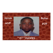 R.D. Sports Profile Cards Business Card Templates