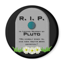 R.I.P. Pluto magnets by kmyersneu R.I.P. Pluto magnets