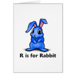 R is for Rabbit Cards