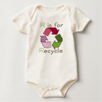 R is for Recycle Organic Baby t-shirts by traci_designs R is for Recycle Organic Baby t-shirts