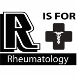 R Is For Rheumatology Acrylic Cut Out