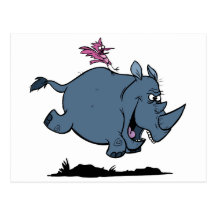R is for Rhino Postcards