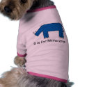 R is for Rhinoceros pet clothing