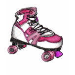 R is for Rollerskate T-shirts