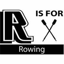 R Is For Rowing Photo Cut Out