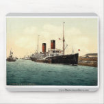 R. M. S. "Campania" in the Mersey rare Photochrom Mousepads