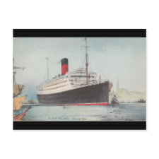 R.M.S. Carinthia Vintage Postcard postcard