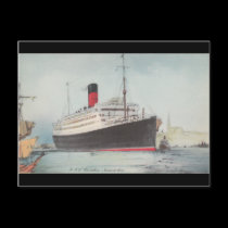 R.M.S. Carinthia Vintage Postcard