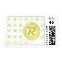 R Monogrammed Postage Stamps by GSquared R Monogrammed Postage Stamps