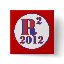 "R" Paul Squared Button