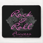 * R&R Black/Pink Mousepad *