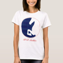 R & R Stables Logo on Front and Back t-shirts