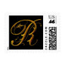 R romance gold Monogram