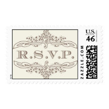 R.S.V.P Stars - gold by Ceci New York Stamp