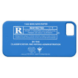 R-Sign : Man - White on Blue casemate cases