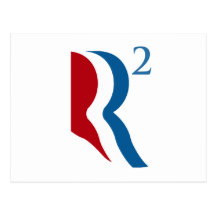 R SQUARED - ROMNEY RYAN 2012.png Post Card