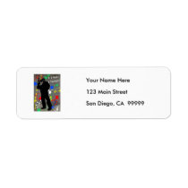 R U Ready 4 Paintball? Return Address Label