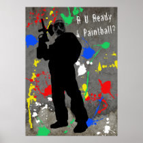 R U Ready 4 Paintball? Print