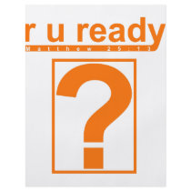 R U Ready? Personalized Flyer