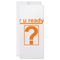 R U Ready? rack cards