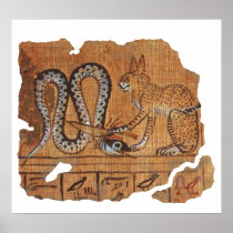 Ra and Apophis blk Poster