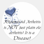 RA is not just plain ole arthritis It is a Disease Sticker