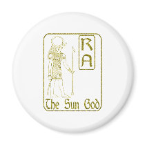 Ra Refrigerator Magnet