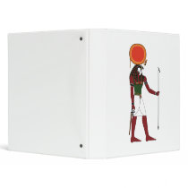 Ra the Ancient Egyptian God of the Sun and Kings Binder