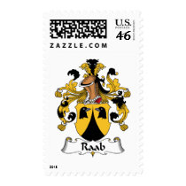 Raab Family Crest Stamp