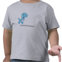 Raar Dinosaur Shirt (in blue) t-shirts