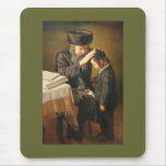 Rabbi and Student Mouse Pad
