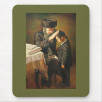 Rabbi and Student mousepads