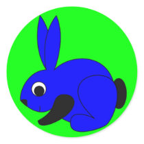 Rabbini - The Baby Rabbit stickers by lonvig Rabbini - The Baby Rabbit stickers