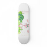 Rabbit and Turtle Skateboard Deck