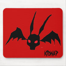 Rabbit Bat Mouse Pad