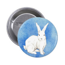 Rabbit Blue Button