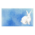 Rabbit Blue Profile Card business cards