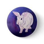 Rabbit Button - "Somebunny's Here"