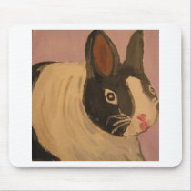 rabbit by eric ginsburg mousepads
