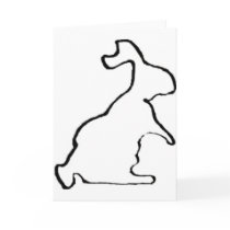 Rabbit cards by plellski Rabbit cards