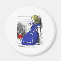 Rabbit Come Back Fridge Magnet