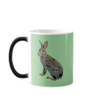 Rabbit Drawing mugs by kphotos Rabbit Drawing mugs
