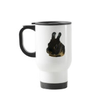 Rabbit Drawing Travel Mug by kphotos Rabbit Drawing Travel Mug