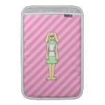 Rabbit Dressed as a Waitress. MacBook Air Sleeve