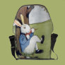 Rabbit Eating a Carrot Commuter Bag Rabbit Eating a Carrot Commuter Bag