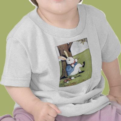 Rabbit Eating a Carrot Shirts Zazzle_shirt