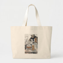 Rabbit Eating Pancake Breakfast Bag