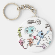 Rabbit Explosion keychains