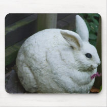 Rabbit Figurine Mousepad mousepads