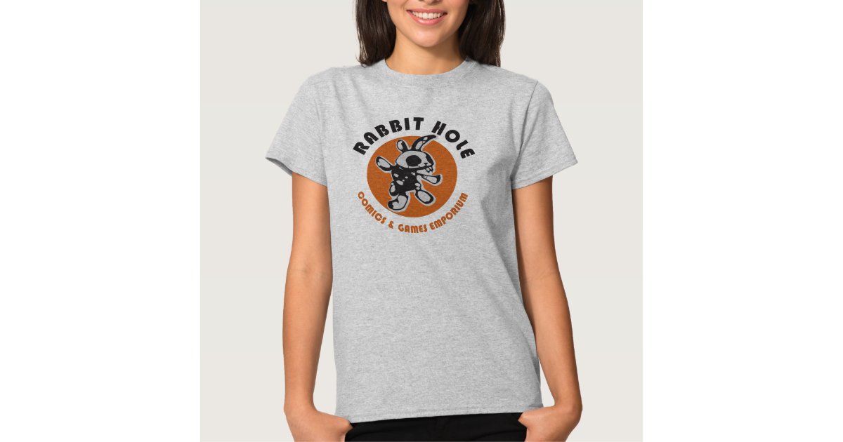 rabbit hole comics t shirt